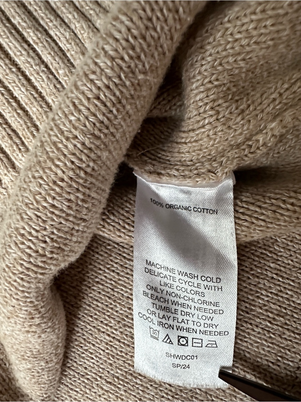 Quince 100% Organic Cotton Cropped Cardigan - Picture 10 of 11
